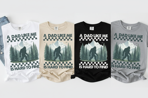 A Dad Like Me Is Hard to Find — Color Mockup