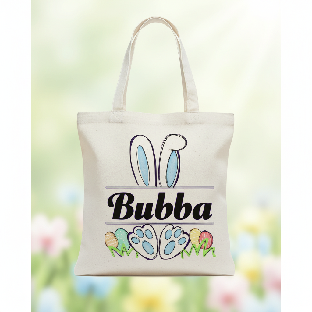 Bubba Easter Bunny Tote Bag