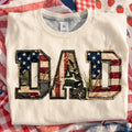 Patriotic Camo DAD Graphic Tee