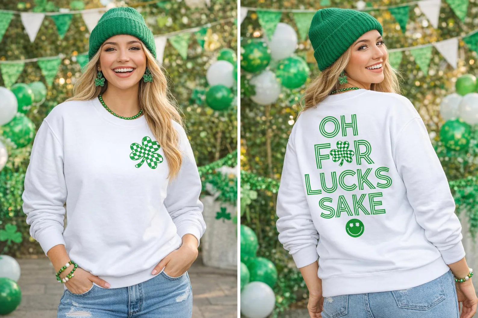 Oh For Lucks Sake St. Patrick's Day